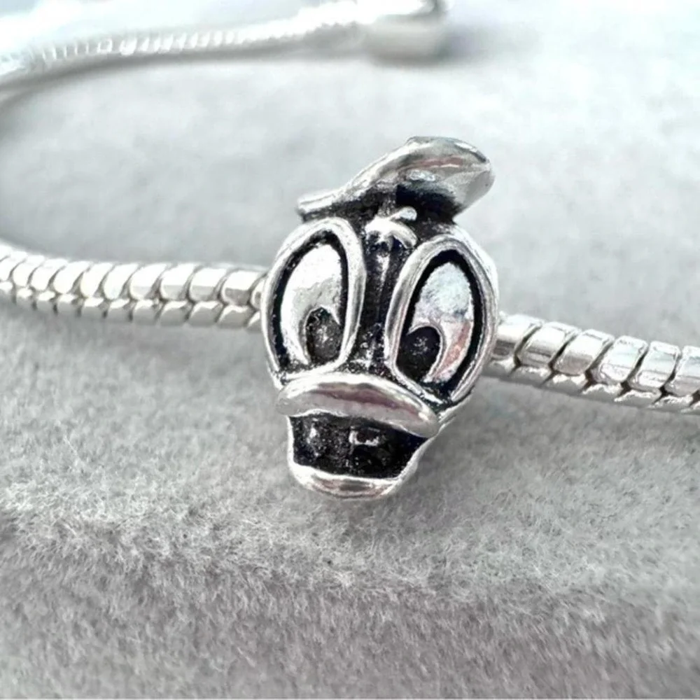 Disney Donald Duck Bead Bracelet‎ European Charm fits PANDORA